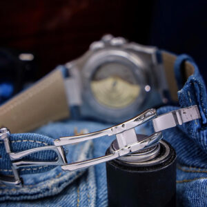 Đồng Hồ Patek Philippe Fake Nhật Nautilus 5740G Perpetual Denim Calendar 40mm (1)