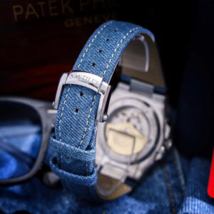 Đồng Hồ Patek Philippe Fake Nhật Nautilus 5740G Perpetual Denim Calendar 40mm (1)