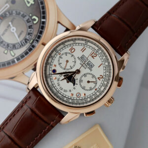 Đồng Hồ Patek Philippe Grand Complications 5270J Màu Nâu Replica 11 41MM (4)