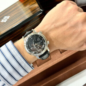 Đồng Hồ Patek Philippe Grand Complications 6102 Sky Moon Màu Đen Replica 44mm (1)