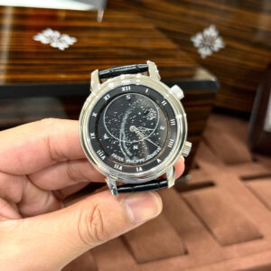 Đồng Hồ Patek Philippe Grand Complications 6102 Sky Moon Màu Đen Replica 44mm (1)`