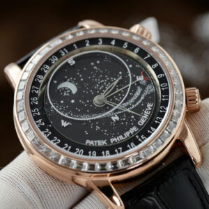 Đồng Hồ Patek Philippe Grand Complications 6104R Bọc Vàng 18K Đính Đá 44mm (7)