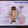 Đồng Hồ Patek Philippe Nautilus 5711 Bọc Vàng Hồng 18K Mặt Chocolate Xưởng 3K (2)