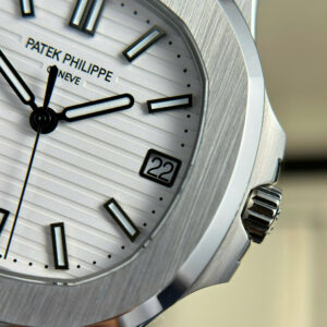Đồng Hồ Patek Philippe Nautilus 5711 Rep 11 Mặt Số Trắng Nhà Máy 3K 40mm (1)