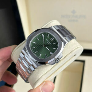 Đồng Hồ Patek Philippe Nautilus 5711 Rep 11 Mặt Xanh Lá Nhà Máy 3K 40mm (1)