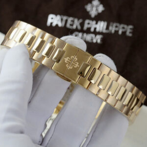 Đồng Hồ Patek Philippe Nautilus 5712 Chế Tác Bọc Vàng Đính Moissanite 40mm (1)