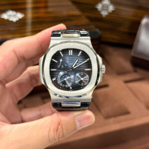 Đồng Hồ Patek Philippe Nautilus 5712 Fake Cao Cấp Mặt Xanh Nhà Máy GR 40mm (2)