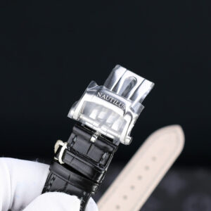 Đồng Hồ Patek Philippe Nautilus 5712 Nam Dây Da Nhà Máy PPF 40mm (1)