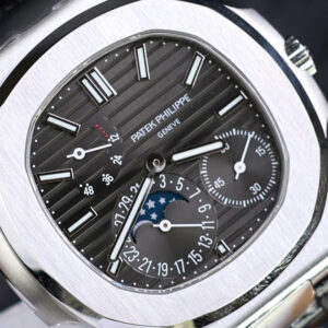 Đồng Hồ Patek Philippe Nautilus 5712 Nam Dây Da Nhà Máy PPF 40mm (1)