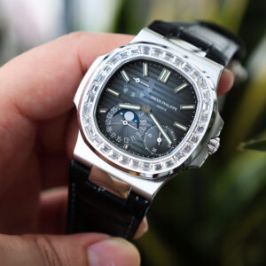 Đồng Hồ Patek Philippe Nautilus 5722 Replica 11 Đính Đá Nhà Máy PPF 40mm (3)