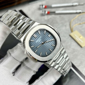 Đồng Hồ Patek Philippe Nautilus 5811 Mặt Xanh Blue Replica Nhà Máy 3K 41mm (4)
