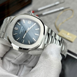 Đồng Hồ Patek Philippe Nautilus 5811 Mặt Xanh Blue Replica Nhà Máy 3K 41mm (4)