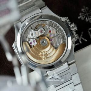 Đồng Hồ Patek Philippe Nautilus 7118 Đính Full Kim Cương Nhân Tạo Moissanite Hong Kong (5)