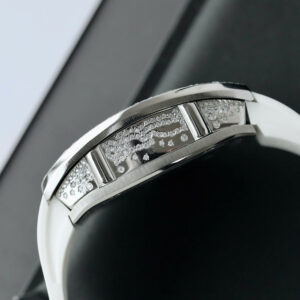 Đồng Hồ Richard Mille RM007 Nữ Đính Full Kim Cương Moissanite Màu Trắng 36mm (1)