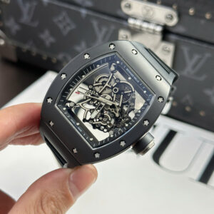 Đồng Hồ Richard Mille RM055 Bubba Watson Gốm Đen Chế Tác Nhà Máy ZF (2)