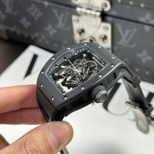 Đồng Hồ Richard Mille RM055 Bubba Watson Gốm Đen Chế Tác Nhà Máy ZF (2)