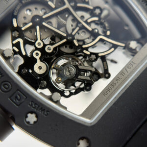 Đồng Hồ Richard Mille RM055 Bubba Watson Gốm Đen Chế Tác Nhà Máy ZF (2)