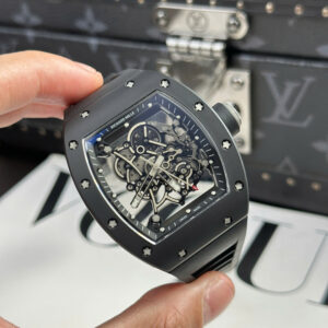Đồng Hồ Richard Mille RM055 Bubba Watson Gốm Đen Chế Tác Nhà Máy ZF (2)