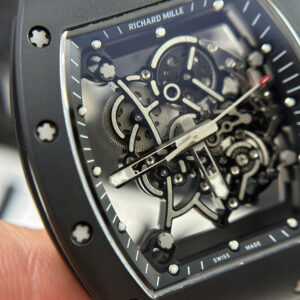 Đồng Hồ Richard Mille RM055 Bubba Watson Gốm Đen Chế Tác Nhà Máy ZF (2)
