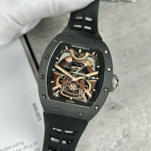 Đồng Hồ Richard Mille RM47 Samurai Fake Cao Cấp Màu Đen 43mm (1)