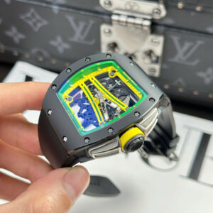 Đồng Hồ Richard Mille RM61-01 Manual Winding Yohan Blake Gốm Đen Xưởng ZF (1)