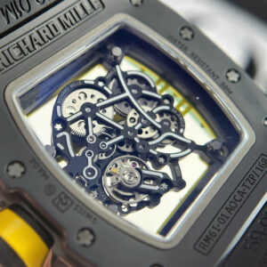 Đồng Hồ Richard Mille RM61-01 Manual Winding Yohan Blake Gốm Đen Xưởng ZF (1)