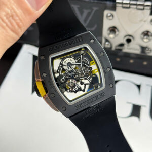 Đồng Hồ Richard Mille RM61-01 Manual Winding Yohan Blake Gốm Đen Xưởng ZF (1)