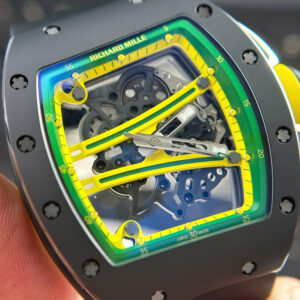 Đồng Hồ Richard Mille RM61-01 Manual Winding Yohan Blake Gốm Đen Xưởng ZF (1)