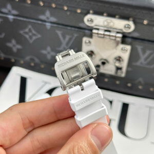 Đồng Hồ Richard Mille RM61-01 Manual Winding Yohan Blake Gốm Trắng Xưởng ZF (13)