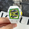 Đồng Hồ Richard Mille RM61-01 Manual Winding Yohan Blake Gốm Trắng Xưởng ZF (13)