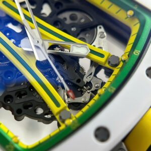 Đồng Hồ Richard Mille RM61-01 Manual Winding Yohan Blake Gốm Trắng Xưởng ZF (13)