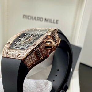 Đồng Hồ Richard Mille RM67-01 Automatic Replica Màu Vàng Hồng 40mm (9)