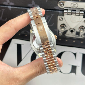 Đồng Hồ Rolex DateJust 126231 Replica Cao Cấp Nhất Mặt Lá Cọ Nhà Máy VS 36mm (12)