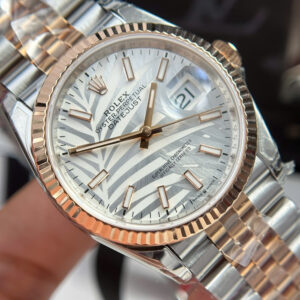 Đồng Hồ Rolex DateJust 126231 Replica Cao Cấp Nhất Mặt Lá Cọ Nhà Máy VS 36mm (12)