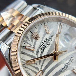 Đồng Hồ Rolex DateJust 126231 Replica Cao Cấp Nhất Mặt Lá Cọ Nhà Máy VS 36mm (12)