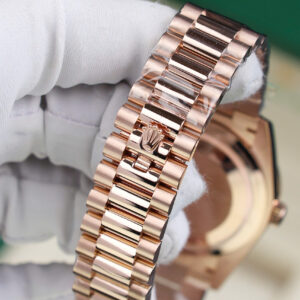 Đồng Hồ Rolex Day-Date 228235 Mặt Chocolate Replica Xưởng QF 189 Grams 40mm (2)