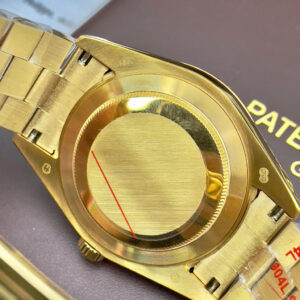 Đồng Hồ Rolex Day-Date Fake Máy Cơ Nhật Giá Rẻ Màu Vàng 40mm (8)