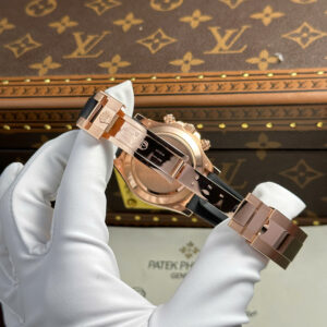 Đồng Hồ Rolex Daytona 116515LN-0017 Replica Bọc Vàng 18K Nhà Máy Clean 40mm