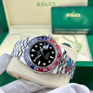 Đồng Hồ Rolex GMT Master II 126710BLRO Pepsi Replica Nhà Máy Clean V3 Dây Jubilee 40mm (3)