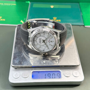 Đồng Hồ Rolex Sky-Dweller 336239 Replica Nặng 192 Grams Nhà Máy ZF 42mm (7)