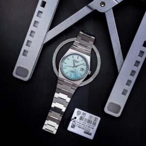 Đồng Hồ Tissot PRX Fake Cao Cấp Máy Cơ Automatic Mặt Xanh Băng 40mm (1)