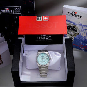 Đồng Hồ Tissot PRX Fake Cao Cấp Máy Cơ Automatic Mặt Xanh Băng 40mm (1)