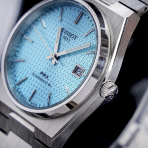 Đồng Hồ Tissot PRX Fake Cao Cấp Máy Cơ Automatic Mặt Xanh Băng 40mm (1)