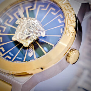 Đồng Hồ Versace Medusa Infinite Like Auth Nam Dây Kim Loại Mặt Xanh 38mm (5)