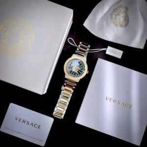 Đồng Hồ Versace Medusa Infinite Like Auth Nam Dây Kim Loại Mặt Xanh 38mm (7)