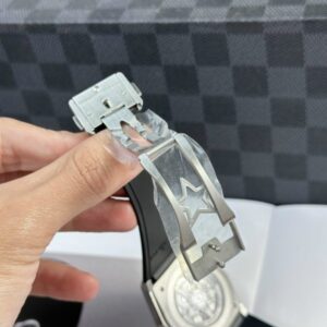 Đồng Hồ Zenith Defy Classic Replica 11 Dây Cao Su Đen LF Factory 41mm (8)