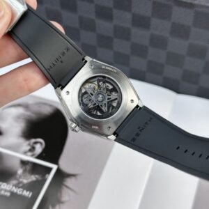 Đồng Hồ Zenith Defy Classic Replica 11 Dây Cao Su Đen LF Factory 41mm (8)