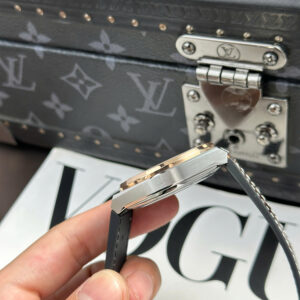 Đồng Hồ Zenith Defy Classic Skeleton Replica 11 Dây Da Màu Nâu Nhà Máy LF 41mm (9)