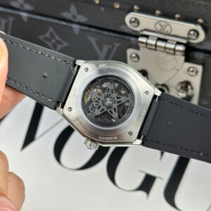 Đồng Hồ Zenith Defy Classic Skeleton Replica 11 Dây Da Màu Nâu Nhà Máy LF 41mm (9)