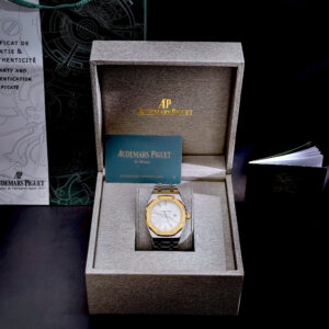 Đồng Hồ Audemars Piguet Fake Cao Cấp Royal Oak Máy Cơ Nhật Dây Thép 41mm (7)
